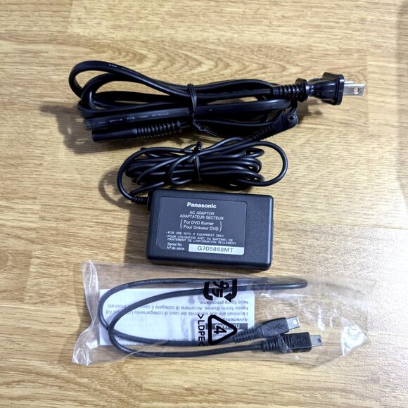 LIKE NEW! Panasonic VW-BN2 DVD Burner Original Box All Accessories+Manual TESTED - Picture 3 of 9